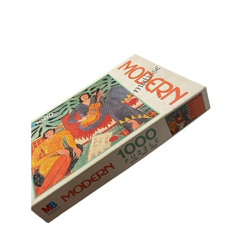 MB Modern Henri Matisse Music Musique 1000 Piece Puzzle 1991
